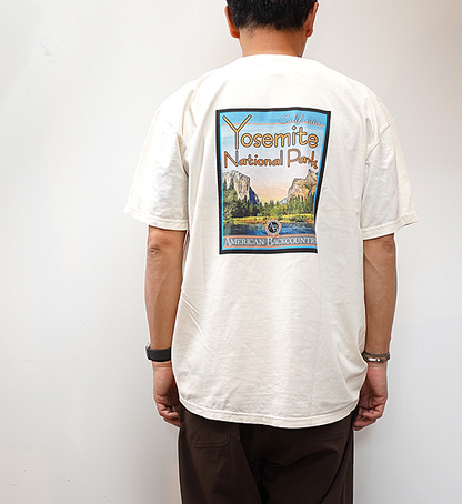 【American Backcountry】アメリカンバックカントリー  Vintage YOSEMITE National Park "Ivory" ※ネコポス可