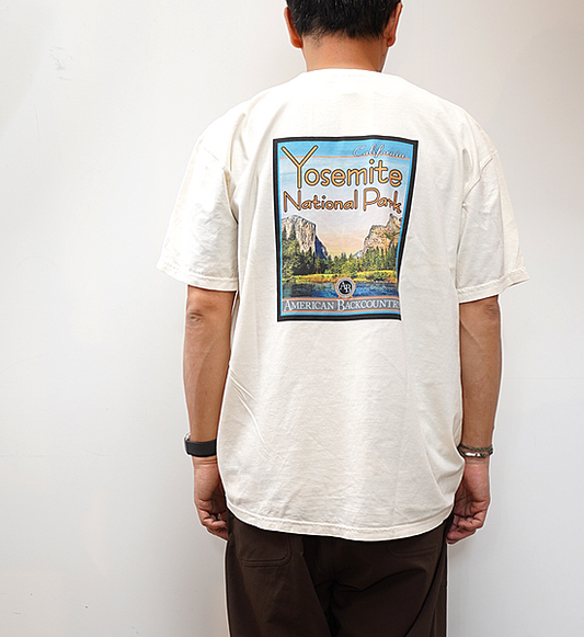 【American Backcountry】アメリカンバックカントリー  Vintage YOSEMITE National Park "Ivory" ※ネコポス可