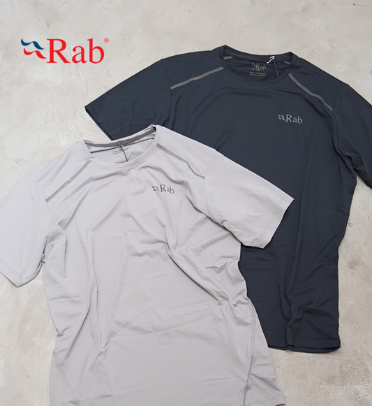 【Rab】ラブ Force Tee "3Color" ※ネコポス可