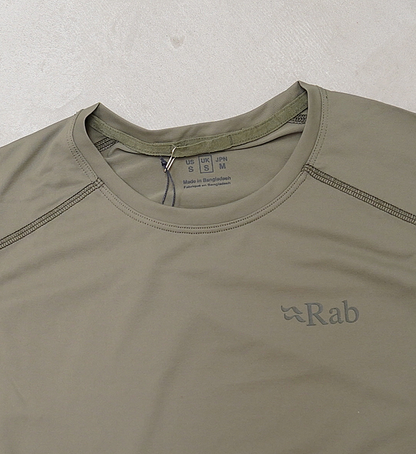 【Rab】ラブ Force Tee "3Color" ※ネコポス可