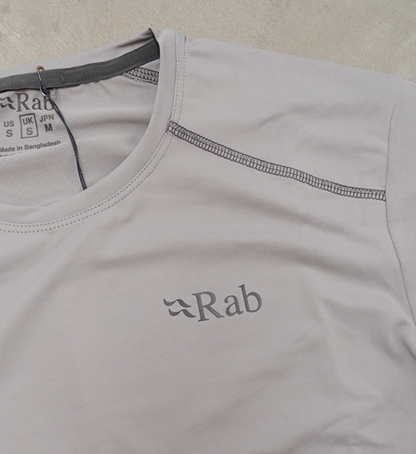 【Rab】ラブ Force Tee "3Color" ※ネコポス可