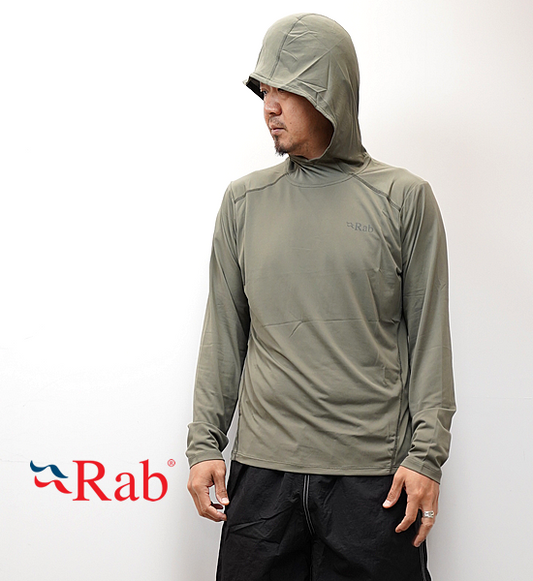 【Rab】ラブ men's Force Hoody "2Color" ※ネコポス可