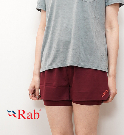 【Rab】ラブ women'ｓ Talus Ultra Shorts "2Color" ※ネコポス可