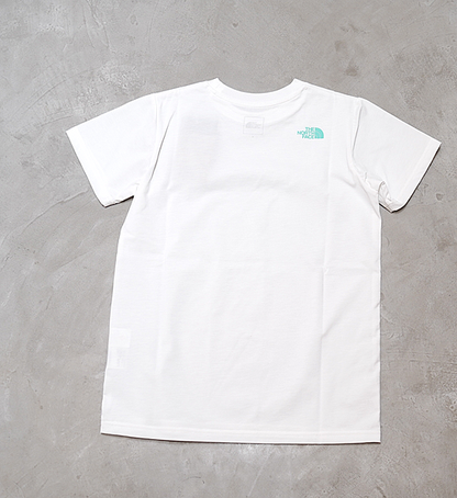 【THE NORTH FACE】ザノースフェイス women's S/S Explore Source Mountain Tee "White" ※ネコポス可