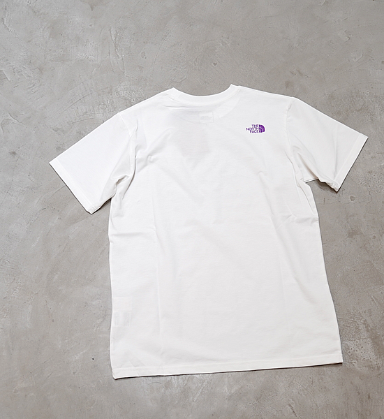 【THE NORTH FACE】ザノースフェイス men's S/S Explore Source Mountain Tee "White" ※ネコポス可