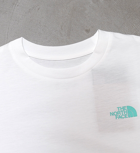 【THE NORTH FACE】ザノースフェイス women's S/S Explore Source Circulation Tee "White" ※ネコポス可