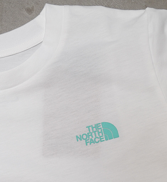 【THE NORTH FACE】ザノースフェイス women's S/S Explore Source Circulation Tee "White" ※ネコポス可