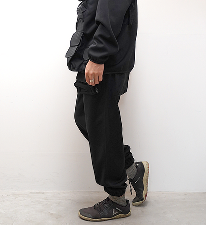 【South2 West8】サウスツーウエストエイト Tenkara Trout Sweat Pant-Poly Smooth "Black"