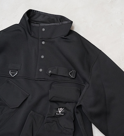 【South2 West8】サウスツーウエストエイト Tenkara Trout Pullover Jacket-Poly Smooth "Black"