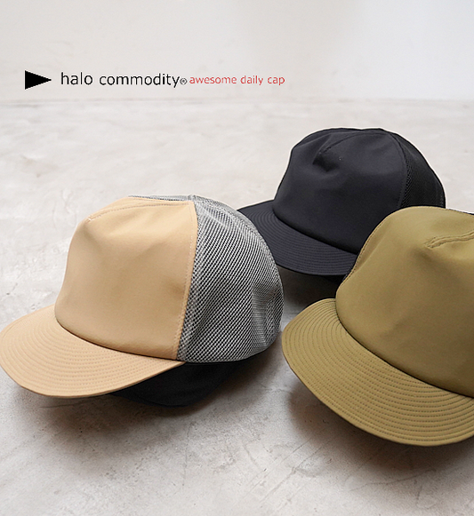 【halo commodity】ハロコモディティ Rhim Cap "3Color"