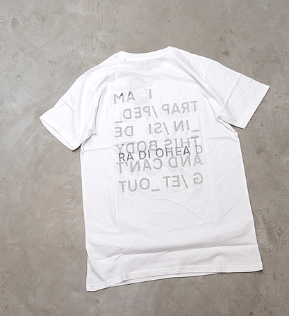 【MUSIC TEE】Radiohead Trapped "White" ※ネコポス可