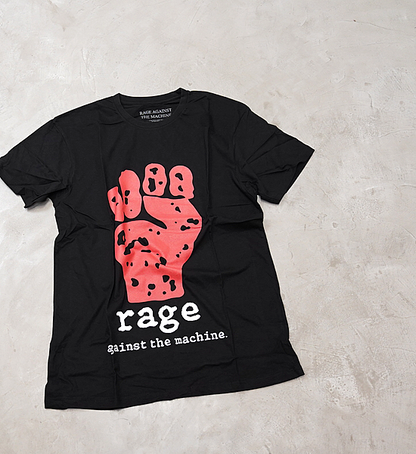 【MUSIC TEE】Rage Against The Machine Red Fist "Black" ※ネコポス可