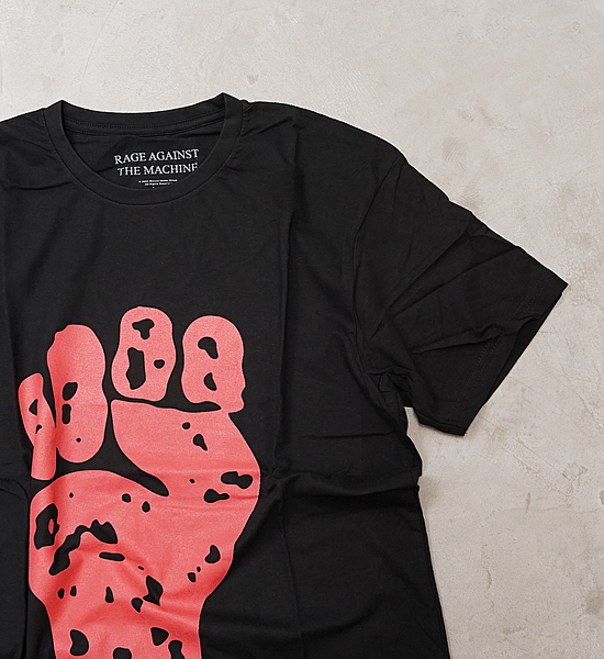 【MUSIC TEE】Rage Against The Machine Red Fist "Black" ※ネコポス可