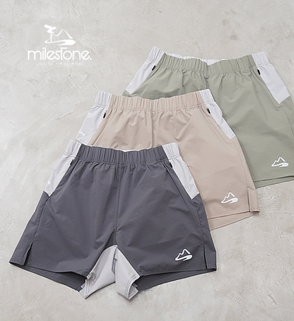 【milestone】マイルストーン Natty Shorts 5_inch 2.0 "3Color" ※ネコポス可