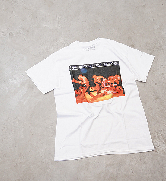 【MUSIC TEE】Rage Against The Machine Anger is Gift "White" ※ネコポス可