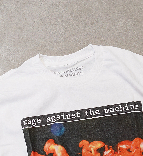 【MUSIC TEE】Rage Against The Machine Anger is Gift "White" ※ネコポス可