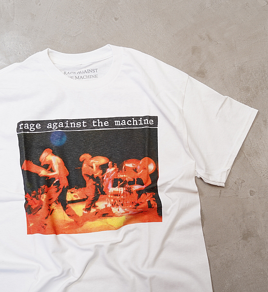 【MUSIC TEE】Rage Against The Machine Anger is Gift "White" ※ネコポス可