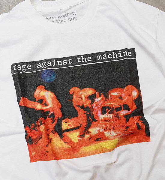 【MUSIC TEE】Rage Against The Machine Anger is Gift "White" ※ネコポス可