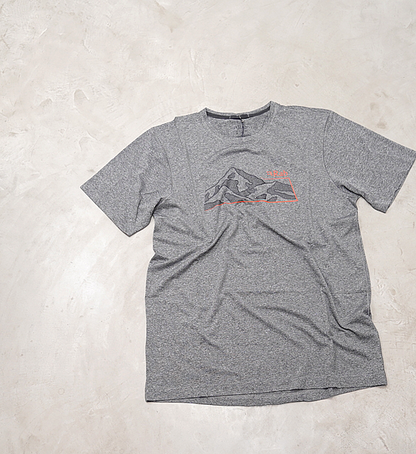 【Rab】ラブ Mantle Mountain Tee "Beluga" ※ネコポス可