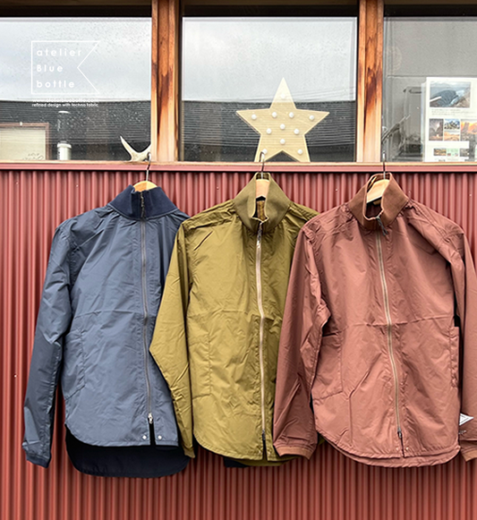 【atelier Blue bottle】アトリエブルーボトル Hiker's Jacke-02 "3Color"