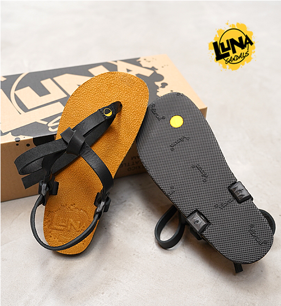 【LUNA SANDALS】ルナサンダル Venado Premium Cabra "Black"