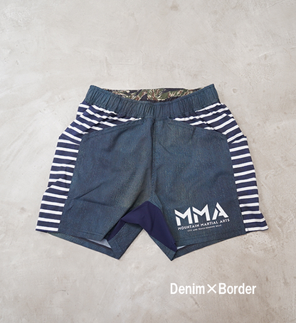 【Mountain Martial Arts】マウンテンマーシャルアーツ men's MMA Side Graphic 5pocket Run Pants “2Color” ※ネコポス可