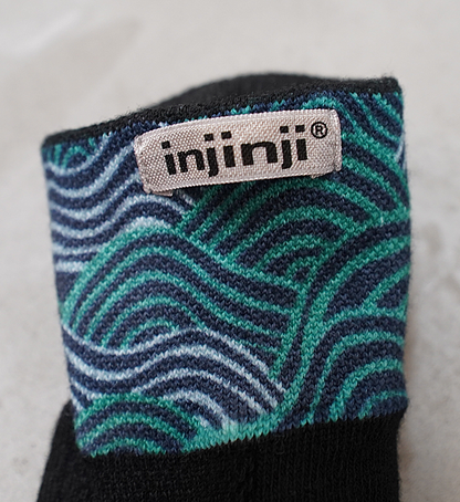 【injinji】インジンジ Artist Design Trail Midweight Mini Crew "2Color" ※ネコポス可