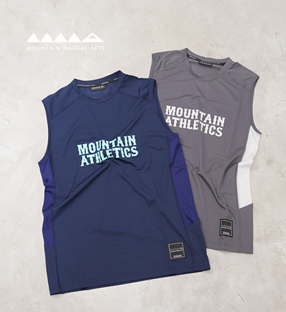 【Mountain Martial Arts】マウンテンマーシャルアーツ unisex MMA MA Active Sleeve-less “2Color ※ネコポス可