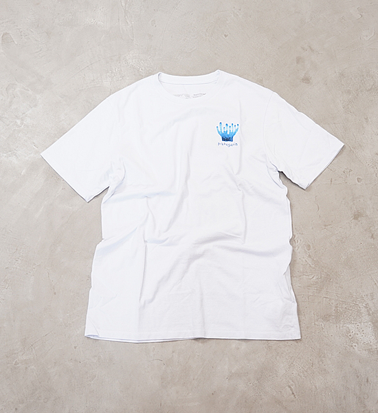 【patagonia】パタゴニア unisex Nanairo Ocean Respon Sibili Tee "White" ※ネコポス可