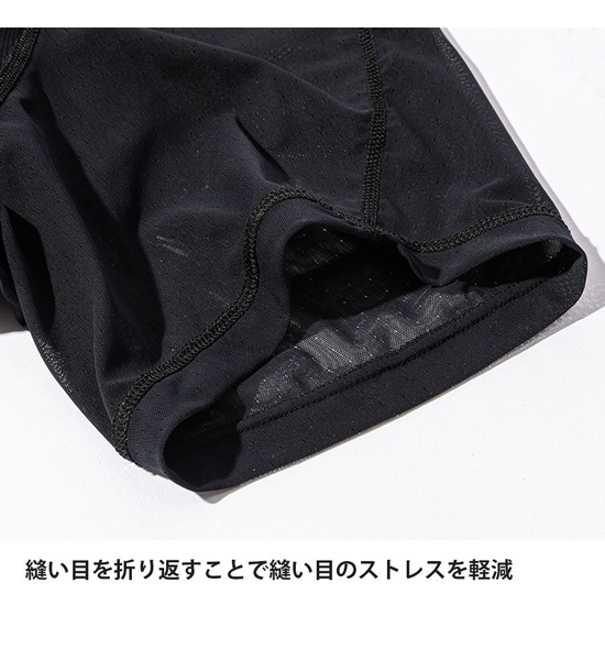 【finetrack】ファイントラック men's Dry Layer All Road Shorts "Black"