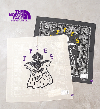 【THE NORTH FACE PURPLE LABEL】ノースフェイスパープルレーベル FFFES Graphic Bandana "2Color" ※ネコポス可