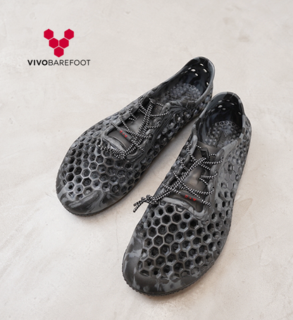 ★30%off 【VIVOBAREFOOT】ヴィヴォ ベアフット men's Ultra �V JJF "Obsidian×Dark Shadow"