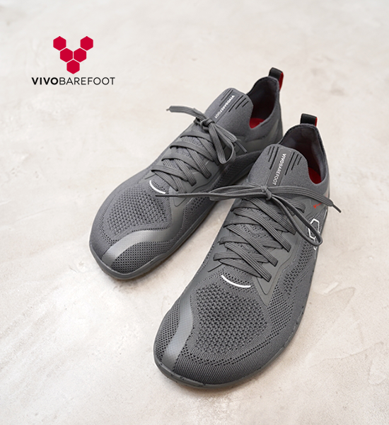 【VIVOBAREFOOT】ヴィヴォ ベアフット men's Primus Lite Knit JJF "Obsidian×Dark Shadow"