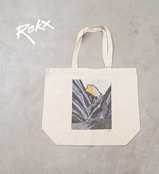 【ROKX】ロックス Market Tote "Natural"※ネコポス可