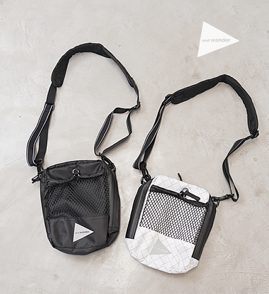 【and wander】アンドワンダー ECOPAK sholder pouch "2Color"