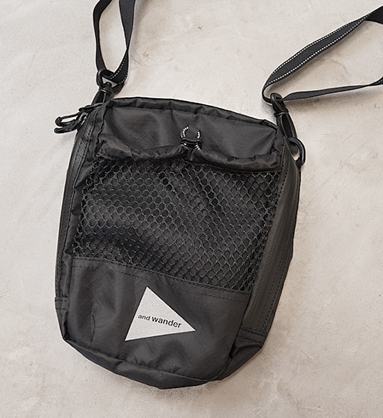 【and wander】アンドワンダー ECOPAK sholder pouch "2Color"