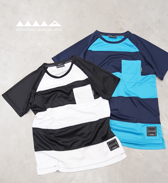 【Mountain Martial Arts】マウンテンマーシャルアーツ unisex MMA Border Patchwork Tee “2Color ※ネコポス可