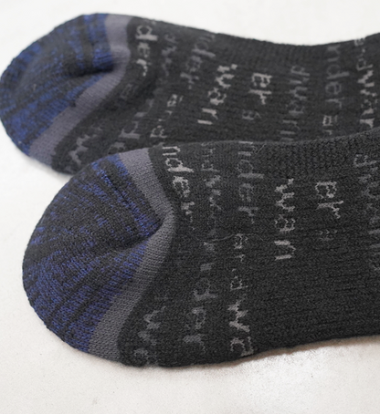 【and wander】アンドワンダー and wander wool socks "3Color"