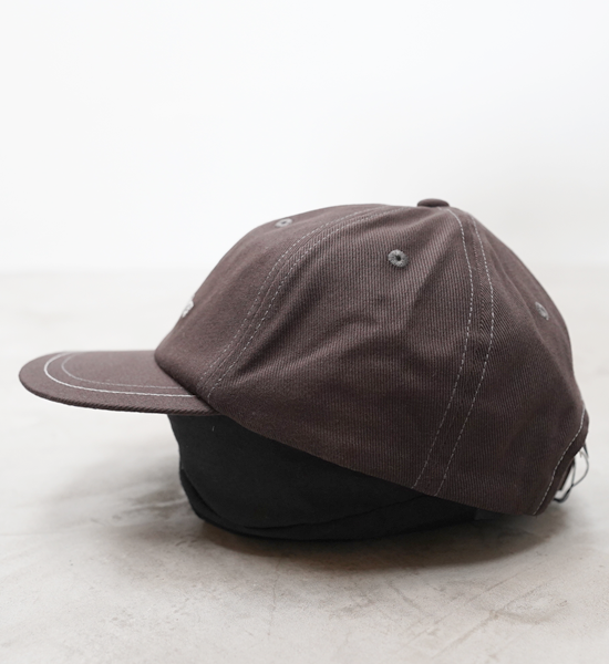 【and wander】アンドワンダー cotton twill cap "3Color"