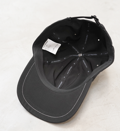 【and wander】アンドワンダー PE/CO cap "2Color"