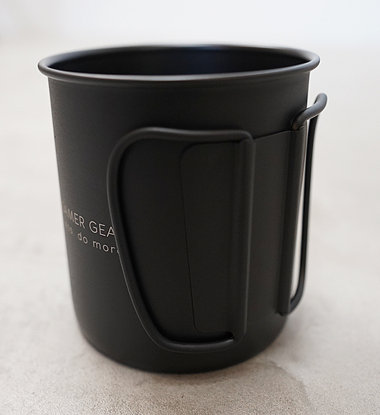 【Gossamer Gear】ゴッサマーギア Titan Single Mug 450 "Black"