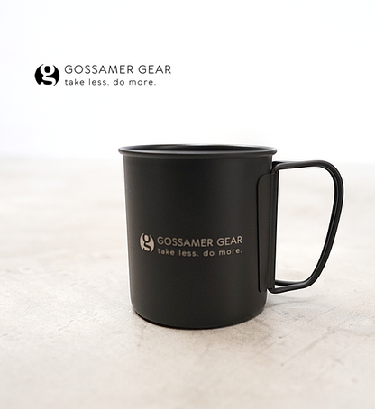 【Gossamer Gear】ゴッサマーギア Titan Single Mug 300 "Black"