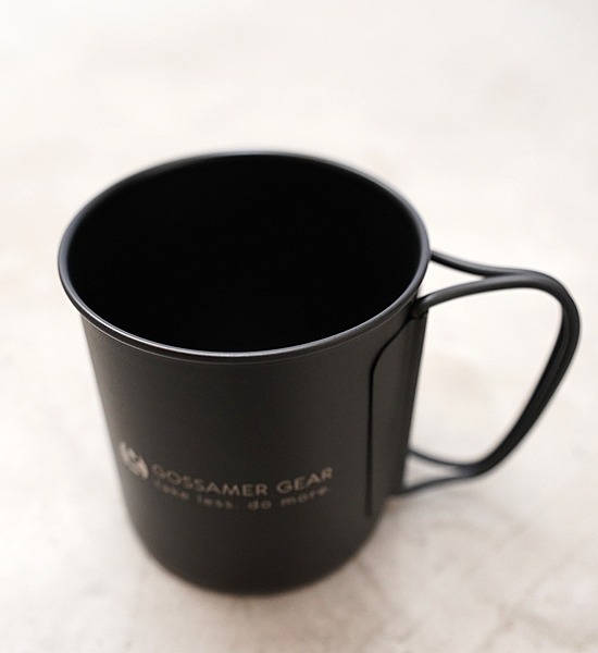 【Gossamer Gear】ゴッサマーギア Titan Single Mug 300 "Black"