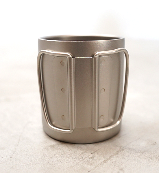 【Gossamer Gear】ゴッサマーギア Titan Double Mug 300 "Silver"