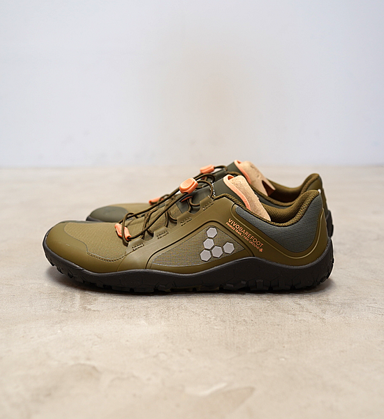 【VIVOBAREFOOT】ヴィヴォ ベアフット women's Primus Trail �V All Weather FG "Dark Olive"