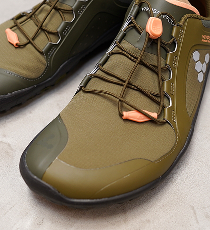 【VIVOBAREFOOT】ヴィヴォ ベアフット women's Primus Trail �V All Weather FG "Dark Olive"