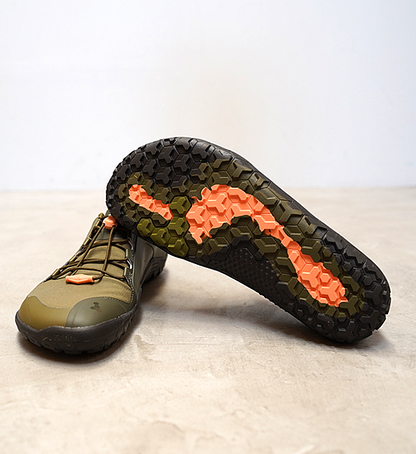 【VIVOBAREFOOT】ヴィヴォ ベアフット women's Primus Trail �V All Weather FG "Dark Olive"