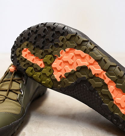 【VIVOBAREFOOT】ヴィヴォ ベアフット women's Primus Trail �V All Weather FG "Dark Olive"