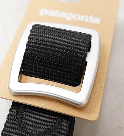 【Patagonia】パタゴニア Tech Web Belt "Black"