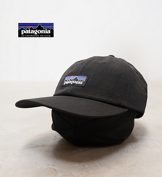 【patagonia】パタゴニア P-6 Label Trad Cap "Black" ※ネコポス可